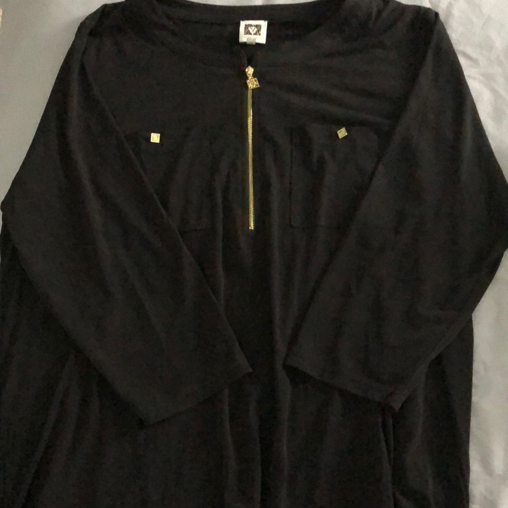 Never worn but without tags. Anne Klein dressy blouse.